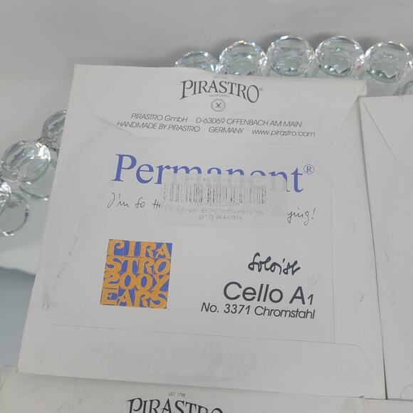 Pirastro Permanent Cello String SET SOLOIST A D G C 4/4 Orchestral Germany NEW - Picture 3 of 6